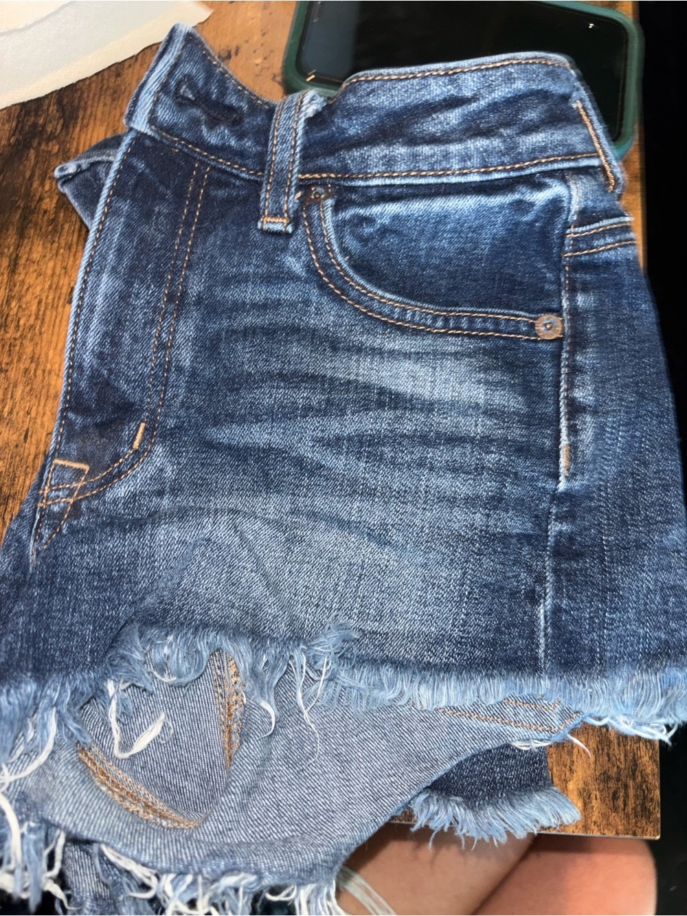 Women’s AEO shorts.